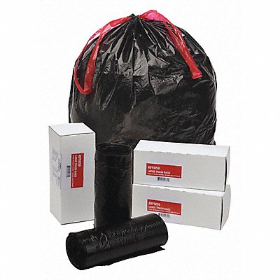 GRAINGER 49YW59 Recycled Garbage Bag 30 gal PK25