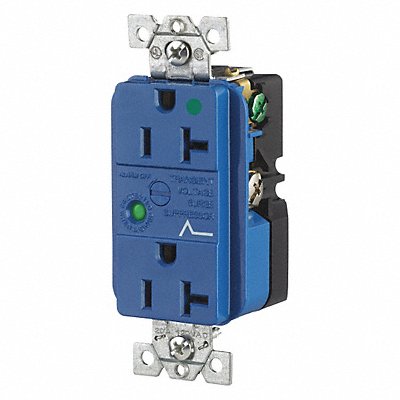 GRAINGER SP83A Receptacle Nylon 1.0 HP 125VAC 3 Wires
