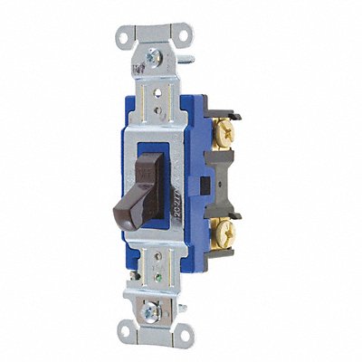 GRAINGER 4801B Switch Brown 1-Pole Switch 1/2 to 2 HP