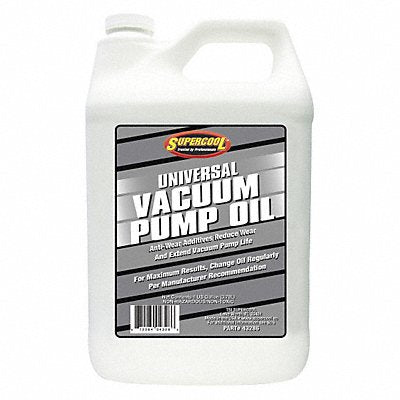 SUPERCOOL 43286 Vacuum Pump Oil 1 gal Bottle