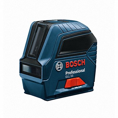 BOSCH GLL55 Cross Line Laser Red Beam 50 ft Range
