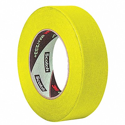 3M 301 Masking Tape 3/4 W 120 yd L Yellow PK48