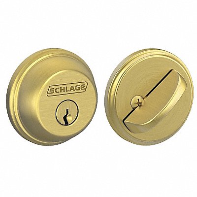 SCHLAGE B60N608 Deadbolt Keyed Different Single Cylinder