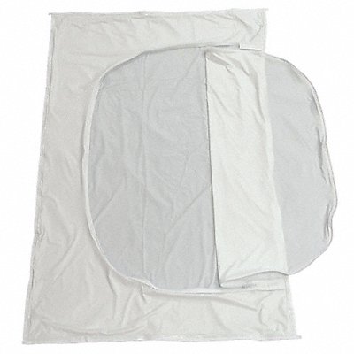 CLASSIC PLASTICS CORP BBTORSO Body Bag 1/2 H x 49 L Vinyl PK20
