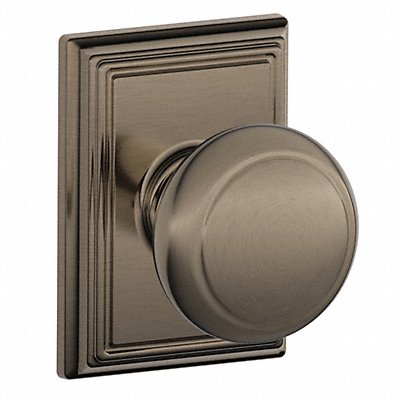 SCHLAGE F10AND620ADD Knob Lockset Mechanical Passage Grd. 1