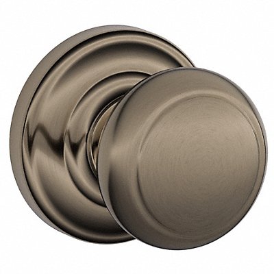SCHLAGE F10AND620AND Knob Lockset Mechanical Passage Grd. 1