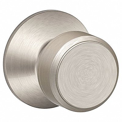 SCHLAGE F10BWE619 Knob Lockset Mechanical Passage Grd. 1