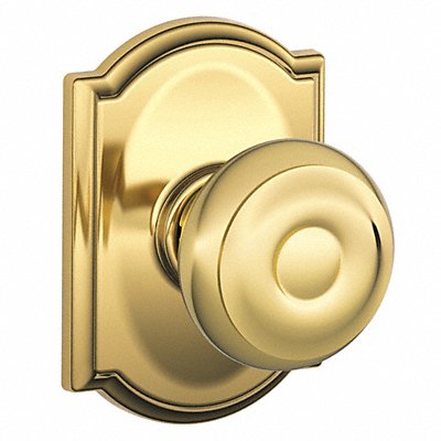 SCHLAGE F10GEO605CAM Knob Lockset Mechanical Passage Grd. 1