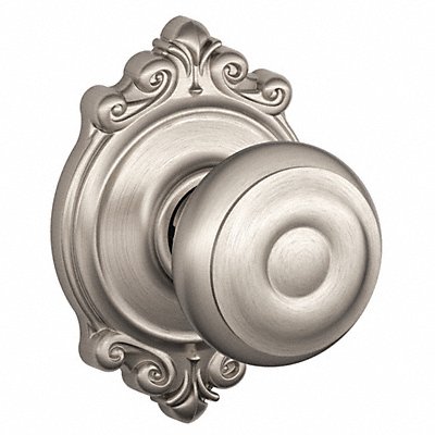 SCHLAGE F10GEO619BRK Knob Lockset Mechanical Passage Grd. 1