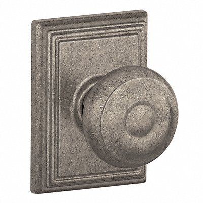 SCHLAGE F10GEO621ADD Knob Lockset Mechanical Passage Grd. 1
