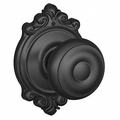 SCHLAGE F10GEO622BRK Knob Lockset Mechanical Passage Grd. 1