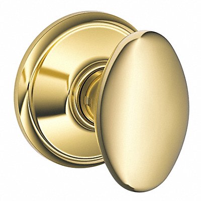 SCHLAGE F10SIE605 Knob Lockset Mechanical Passage Grd. 1