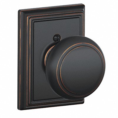 SCHLAGE F170AND716ADD Knob Lockset Mechanical Dummy Grd. 2