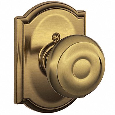 SCHLAGE F170GEO609CAM Knob Lockset Mechanical Dummy Grd. 2