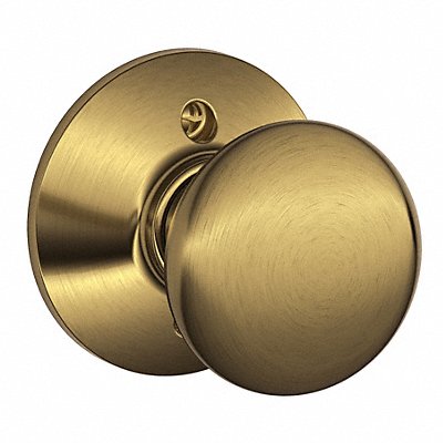 SCHLAGE F170PLY609 Knob Lockset Mechanical Dummy Grd. 2