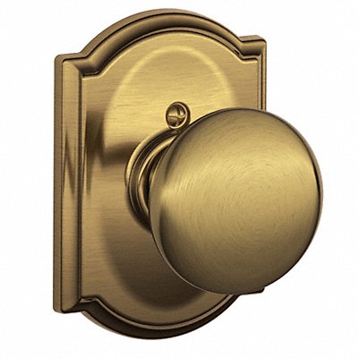 SCHLAGE F170PLY609CAM Knob Lockset Mechanical Dummy Grd. 2