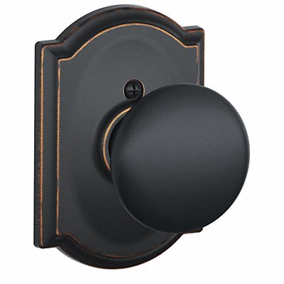 SCHLAGE F170PLY716CAM Knob Lockset Mechanical Dummy Grd. 2