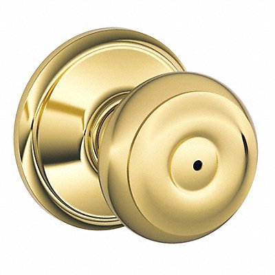 SCHLAGE F40GEO605 Knob Lockset Mechanical Privacy Grd. 2