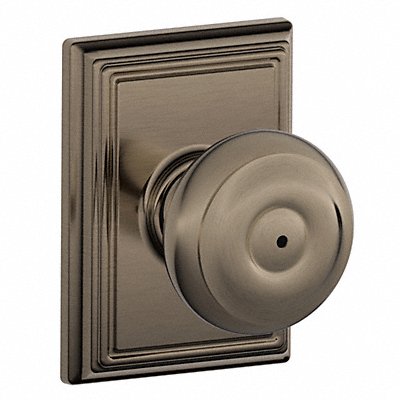 SCHLAGE F40GEO620ADD Knob Lockset Mechanical Privacy Grd. 2