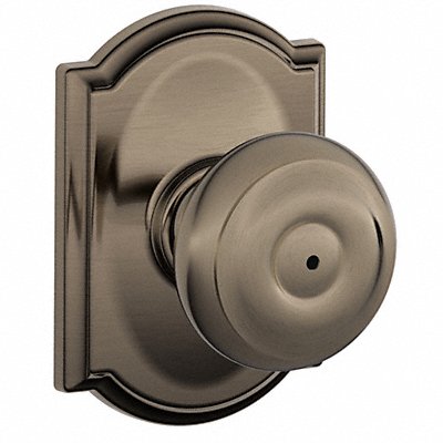 SCHLAGE F40GEO620CAM Knob Lockset Mechanical Privacy Grd. 2