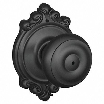 SCHLAGE F40GEO622BRK Knob Lockset Mechanical Privacy Grd. 2