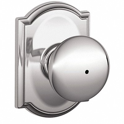SCHLAGE F40PLY625CAM Knob Lockset Mechanical Privacy Grd. 2