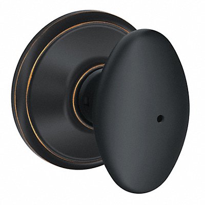 SCHLAGE F40SIE716 Knob Lockset Mechanical Privacy Grd. 2