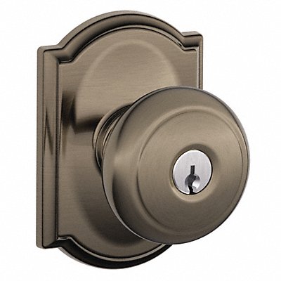 SCHLAGE F51AAND620ADD Knob Lockset Mechanical Entrance Grd. 1