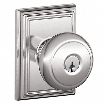 SCHLAGE F51AAND625ADD Knob Lockset Mechanical Entrance Grd. 1
