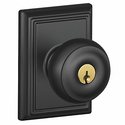 SCHLAGE F51AGEO622ADD Knob Lockset Mechanical Entrance Grd. 1