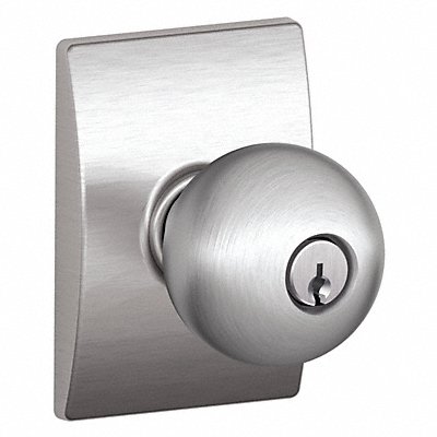 SCHLAGE F51AORB626CEN Knob Lockset Mechanical Entrance Grd. 1