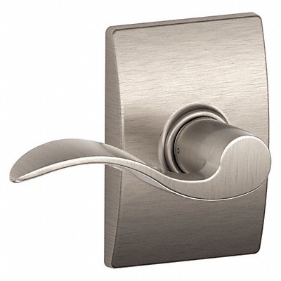 SCHLAGE F10ACC619CEN Lever Lockset Mechanical Passage Grd. 2