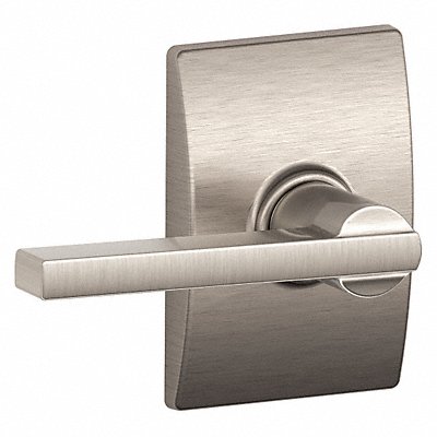 SCHLAGE F10LAT619CEN Lever Lockset Mechanical Passage Grd. 2