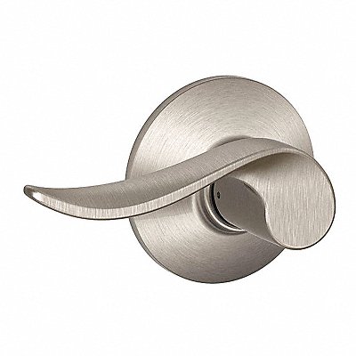 SCHLAGE F10SAC619 Lever Lockset Mechanical Passage Grd. 2