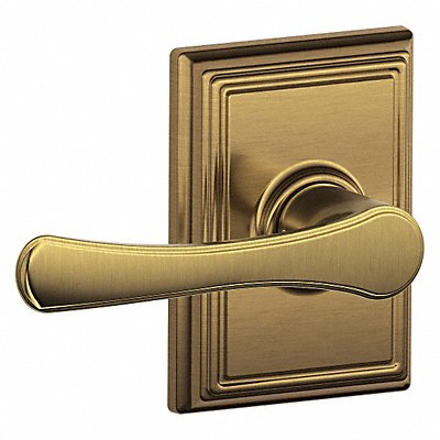 SCHLAGE F10VLA609ADD Lever Lockset Mechanical Passage Grd. 2