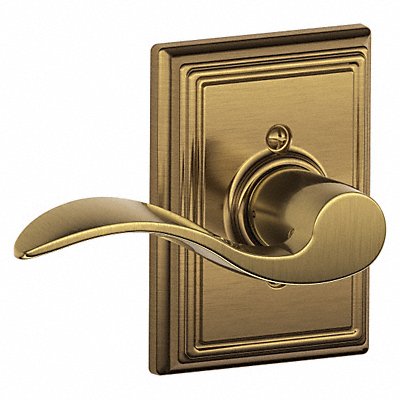 SCHLAGE F170ACC609ADDRH Lever Lockset Mechanical Dummy Grd. 2