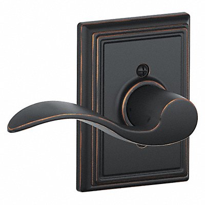 SCHLAGE F170ACC716ADDRH Lever Lockset Mechanical Dummy Grd. 2