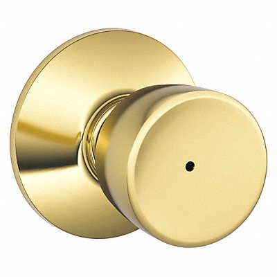 SCHLAGE F40BEL605 Knob Lockset Mechanical Privacy Grd. 2