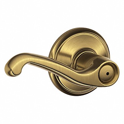 SCHLAGE F40FLA609 Lever Lockset Mechanical Privacy Grd. 2