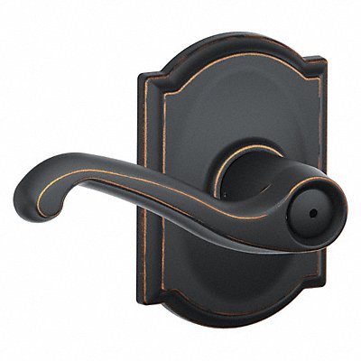 SCHLAGE F40FLA716CAM Lever Lockset Mechanical Privacy Grd. 2