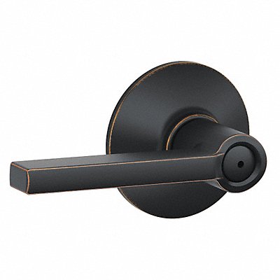 SCHLAGE F40LAT716 Lever Lockset Mechanical Privacy Grd. 2