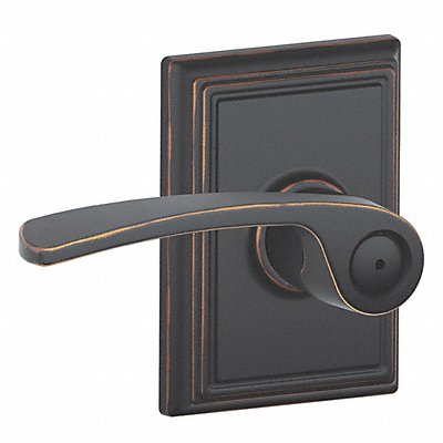 SCHLAGE F40MER716ADD Lever Lockset Mechanical Privacy Grd. 2