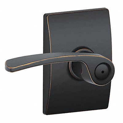 SCHLAGE F40MER716CEN Lever Lockset Mechanical Privacy Grd. 2