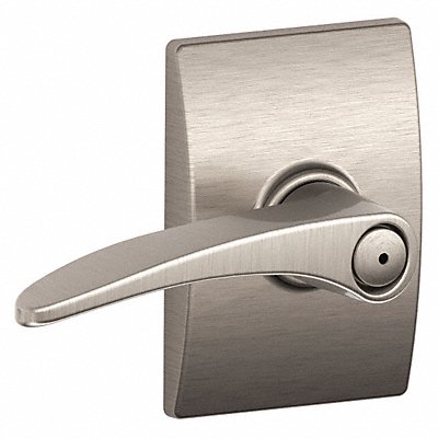 SCHLAGE F40MNH619CEN Lever Lockset Mechanical Privacy Grd. 2