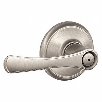 SCHLAGE F40VLA619 Lever Lockset Mechanical Privacy Grd. 2