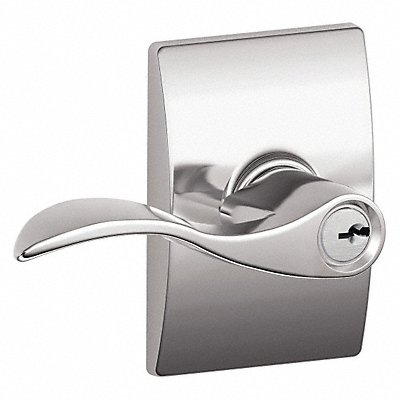 SCHLAGE F51AACC625CEN Lever Lockset Mechanical Entrance Grd. 2