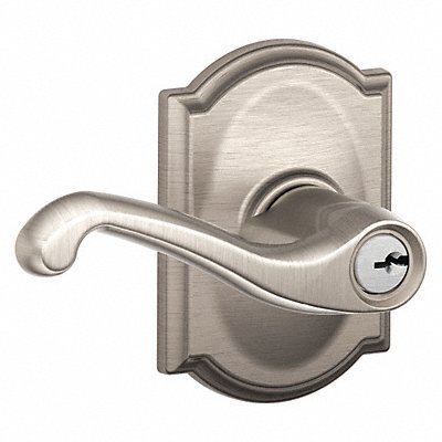SCHLAGE F51AFLA619CAM Lever Lockset Mechanical Entrance Grd. 2