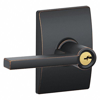 SCHLAGE F51ALAT716CEN Lever Lockset Mechanical Entrance Grd. 2