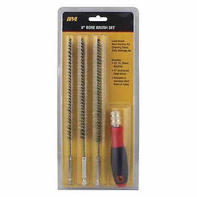 INNOVATIVE PRODUCTS OF AMERICA 8084 Bore Brush Set Steel 4 pcs.