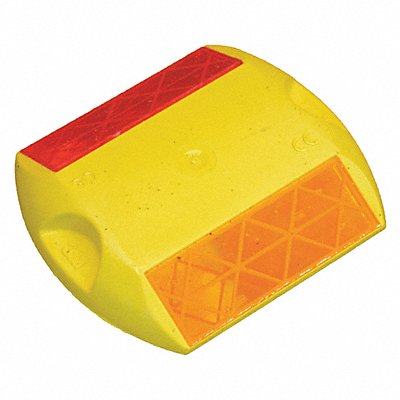 3M RPM291YR Pavement Marker Yellow/Red 4 L PK100
